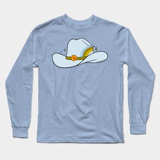 Capricorn Cowboy Hat Long Sleeve T-Shirt